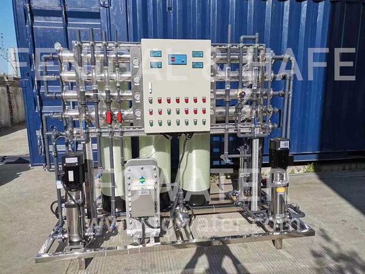 Purification d'eau Ultrapure de 3GPM EDI Water Treatment System For