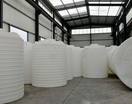 Polyéthylène vertical des cuves de stockage 50000L de fond plat