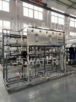 Système de traitement de l'eau d'osmose d'inversion 32000GPD