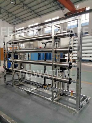 Système de traitement de l'eau d'osmose d'inversion 32000GPD