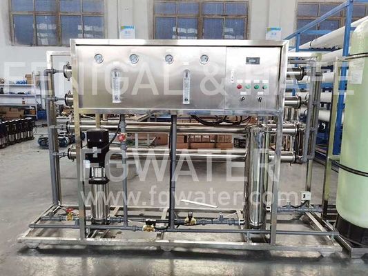 Système de traitement de l'eau commercial d'osmose d'inversion 36000GPD