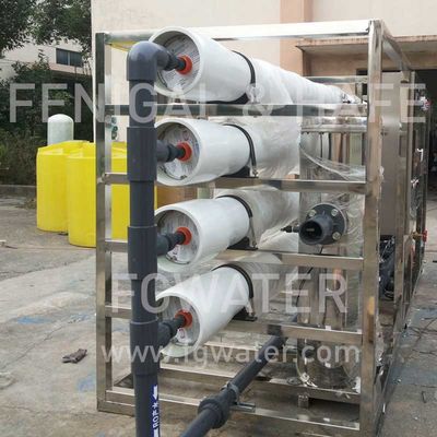 système de traitement de l'eau d'osmose d'inversion de 415V 108TPH