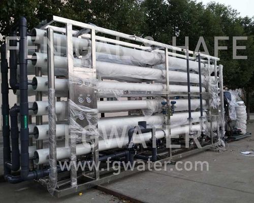 système de traitement de l'eau d'osmose d'inversion de 415V 108TPH