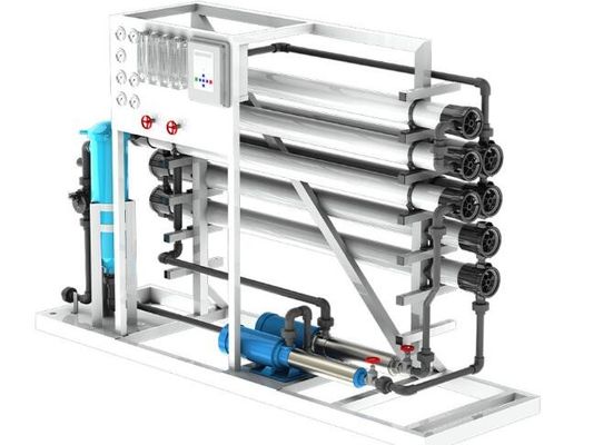 2000GPD a épuré le système de traitement de l'eau, système d'osmose d'inversion à passe double