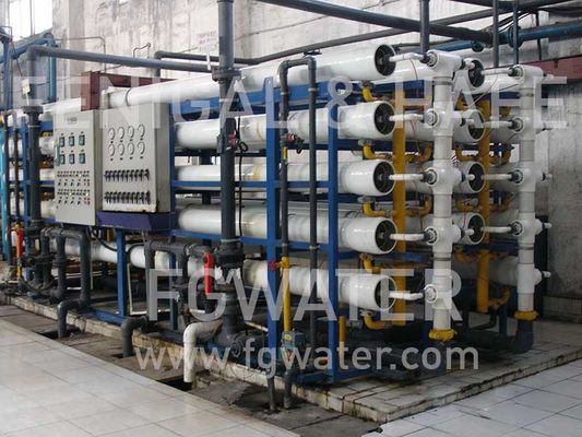 machine commerciale de purification d'eau 100m3/H