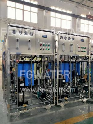 système commercial de filtre d'eau d'osmose d'inversion 0.50m3/H