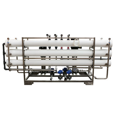 Système de traitement de l'eau d'osmose d'inversion 6TPH, système industriel de filtre d'eau d'osmose d'inversion
