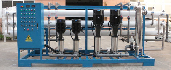 Machine industrielle à passe double d'osmose d'inversion 8TPH