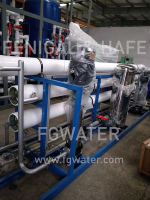 Osmose d'inversion saumâtre de l'eau 30000GPD, circuit de refroidissement commercial d'osmose d'inversion