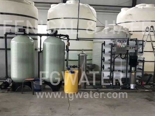 Système saumâtre commercial de filtration de l'eau 5000LPH