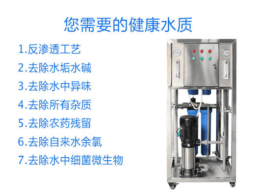 12000LPH Aqua Pure Reverse Osmosis System automatique SS304