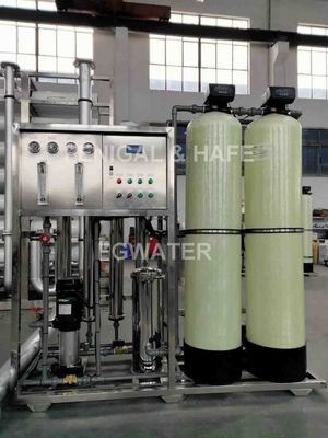 Équipement SS316L de purification d'eau d'osmose d'inversion 12TPH