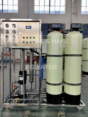 installation de traitement de l'eau d'osmose d'inversion de 415V 108TPH 100m3/H