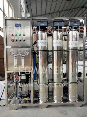 Systèmes de dosage chimiques commerciaux de l'inverse 1500gpd de traitement de l'eau