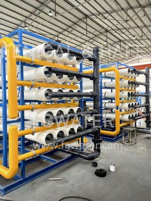 Système de traitement de l'eau de finition d'osmose d'inversion de la production Ph4 de boisson en métal