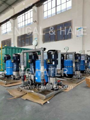 Installation de traitement de l'eau d'osmose d'inversion des membranes 6000gpd d'hôtel