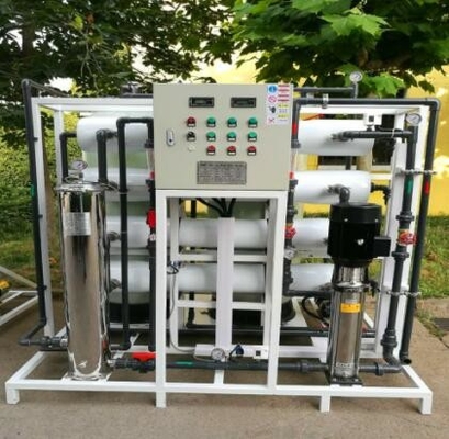 Osmose d'inversion automatique d'eau de mer de PLC Ss316l 415v