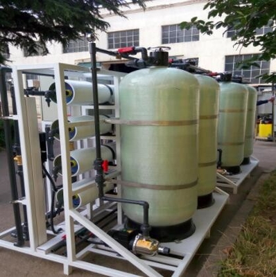 Osmose d'inversion automatique d'eau de mer de PLC Ss316l 415v