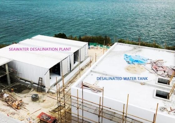Ce de système de filtration de l'eau d'osmose d'inversion du dessalement 50tpd d'eau de mer