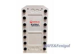 Les modules EDI MK-3MiniHT de Veolia débit nominal 1,14 M3/H dans l'usine