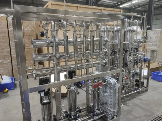 Production d'eau 0,25 m3/h Système d'eau ultrapure désionisée EDI pour laboratoire