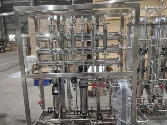 Production d'eau 0,25 m3/h Système d'eau ultrapure désionisée EDI pour laboratoire