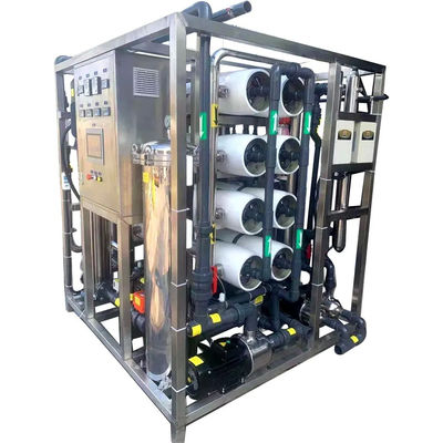 Double pass RO 1500L/H EDI machine à eau ultrapure pour l'industrie