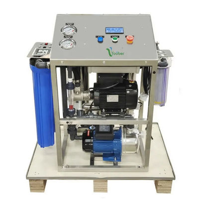 Système de purification d'eau mobile de désalinisation RO portatif de 500 L/h