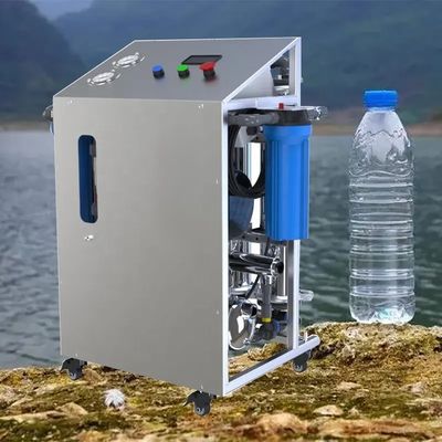 Système mobile de purification de l'eau RO Dispositif de dessalement par membrane avec pompe à eau