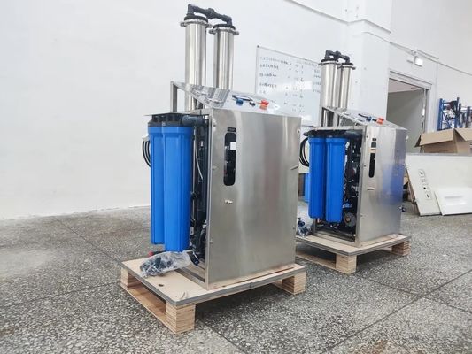 Système mobile de purification de l'eau RO Dispositif de dessalement par membrane avec pompe à eau