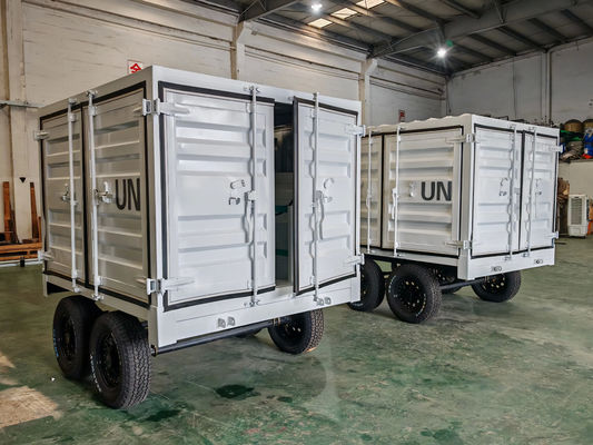 Système mobile de purification de l'eau monté sur véhicule