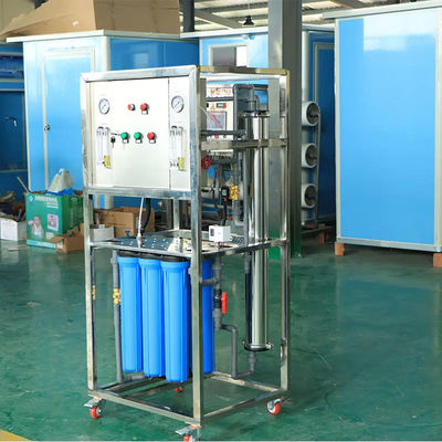 250L/H 1,7kW-220-240V usine d'eau à osmose inverse d'eau saumâtre avec des filtres à sédiments à 3 étages