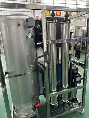 500L/H 1.7kW-220-240V usine d'eau à osmose inverse d'eau saumâtre avec des filtres à sédiments à 3 étages