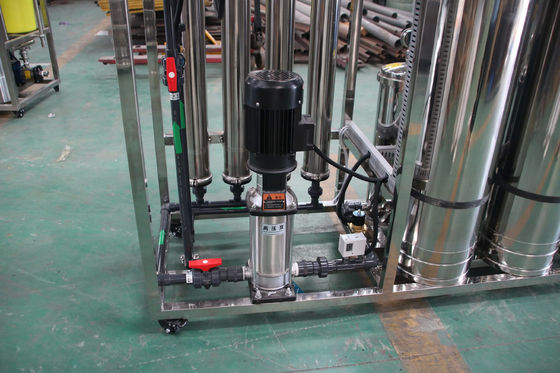 500L/H 1,7kW-380-415V 3xSS304 réservoirs d'eau salée usine d'osmose inverse