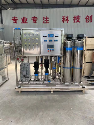 250L/H 1,7kW-380-415V 2xSS304 réservoirs d'eau salée usine d'osmose inverse