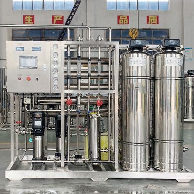 250L/H 1,7kW-380-415V 2xSS304 réservoirs d'eau salée usine d'osmose inverse