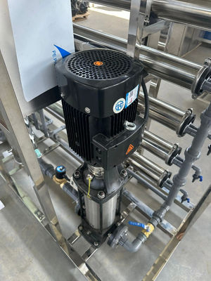 6TPH 7.9kW-380-415V 2xFRP réservoirs d'eau saumâtre usine d'osmose inverse