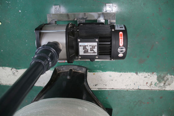 8TPH 14kW-380-415V 2xFRP réservoirs d'eau saumâtre usine d'osmose inverse