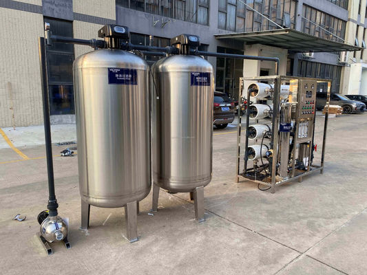 4TPH 5.5kW-380-415V 400KG usine d'eau à osmose inverse à eau salée