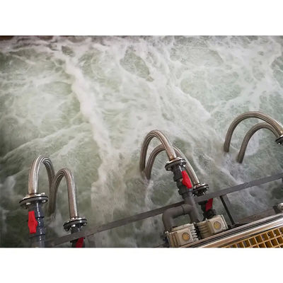 Bioréacteur à feuille plate à membrane MBR à fort flux pour le traitement des eaux usées municipales