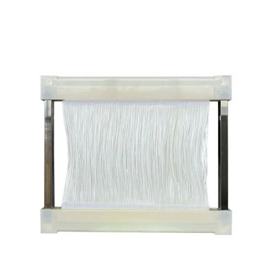 Module de membrane MBR de type rideau de haute résistance renforcé de PVDF pour le traitement des eaux usées