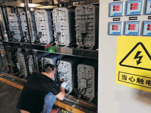 3.5-5.5m3/H EDI piles MK-5T Pour l'électrodéionisation Production d'eau pure