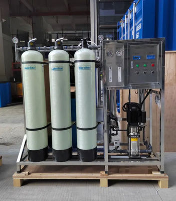 Petits réservoirs en FRP RO-500L/H 3x Systèmes de purification standard de l'eau potable