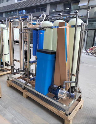 Petits réservoirs en FRP RO-500L/H 3x Systèmes de purification standard de l'eau potable