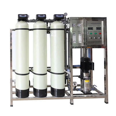 Petits réservoirs en FRP RO-500L/H 3x Systèmes de purification standard de l'eau potable