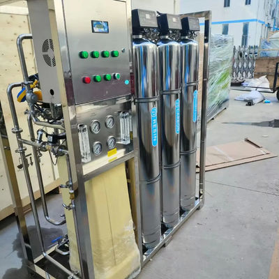 500L/H 3xSS304 réservoirs d'eau saumâtre