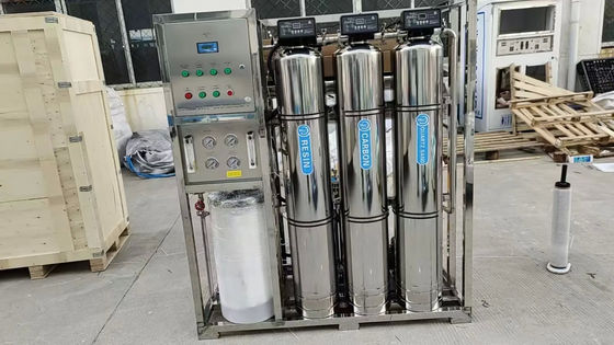 500L/H 3xSS304 réservoirs d'eau saumâtre