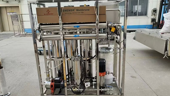 500L/H 3xSS304 réservoirs d'eau saumâtre