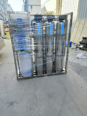 500L/H 3xSS304 réservoirs d'eau saumâtre