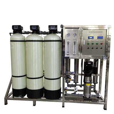 Conception optimisée réservoirs 1TPH 3xFRP usine d'eau à osmose inverse